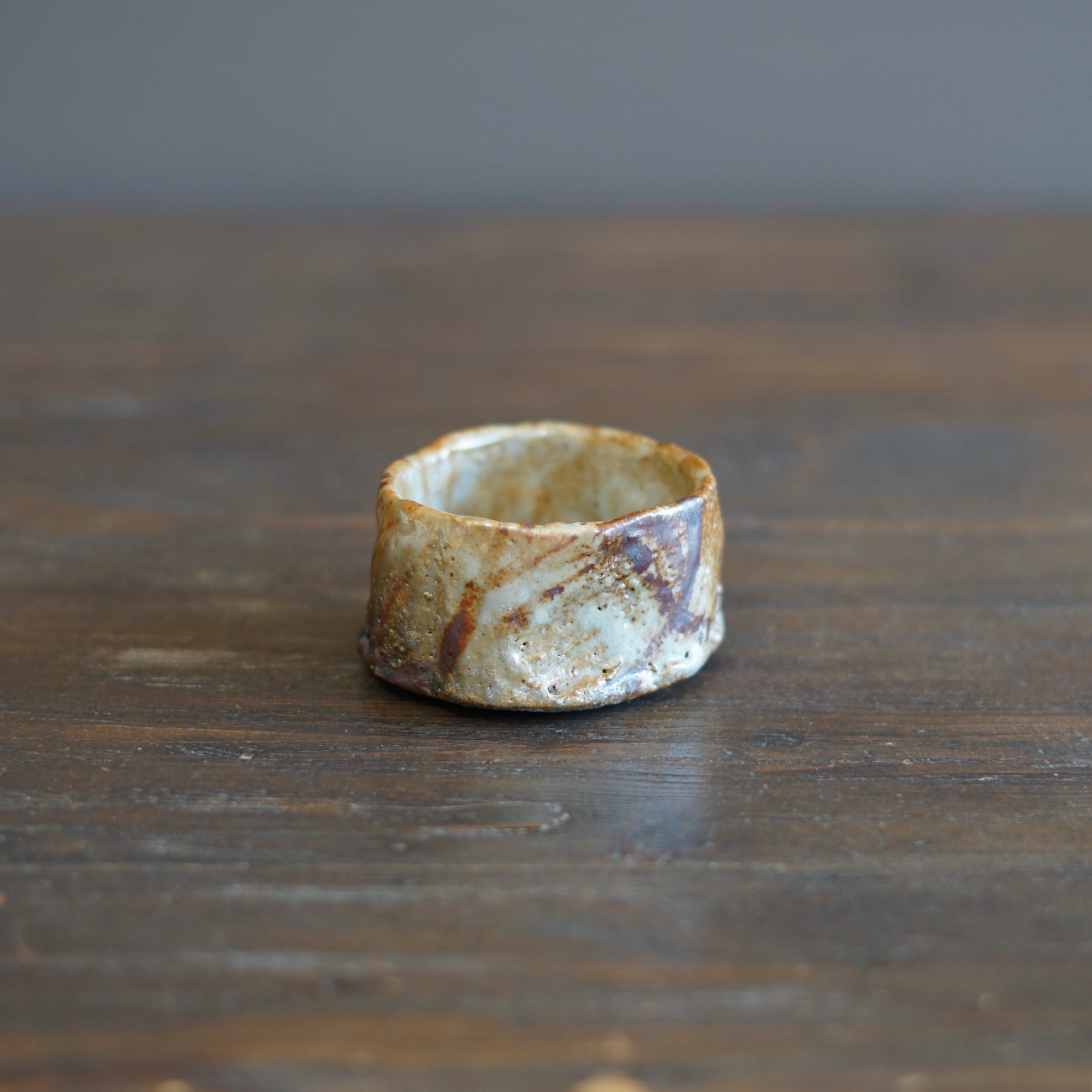 Raised Earth GUINOMI Sake Cup #HT439