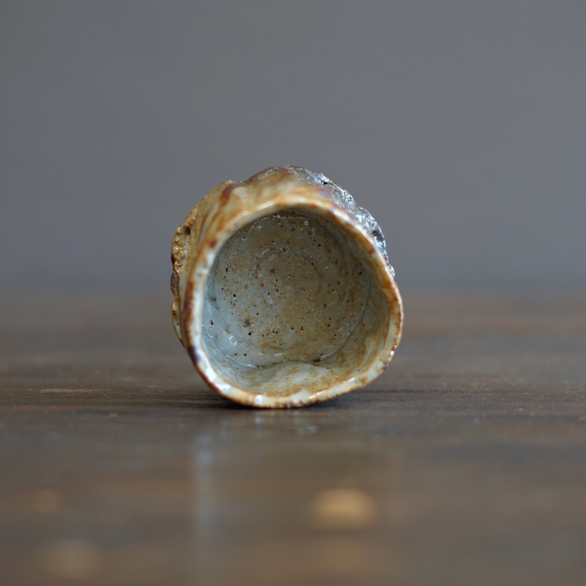 Raised Earth GUINOMI Sake Cup #HT439