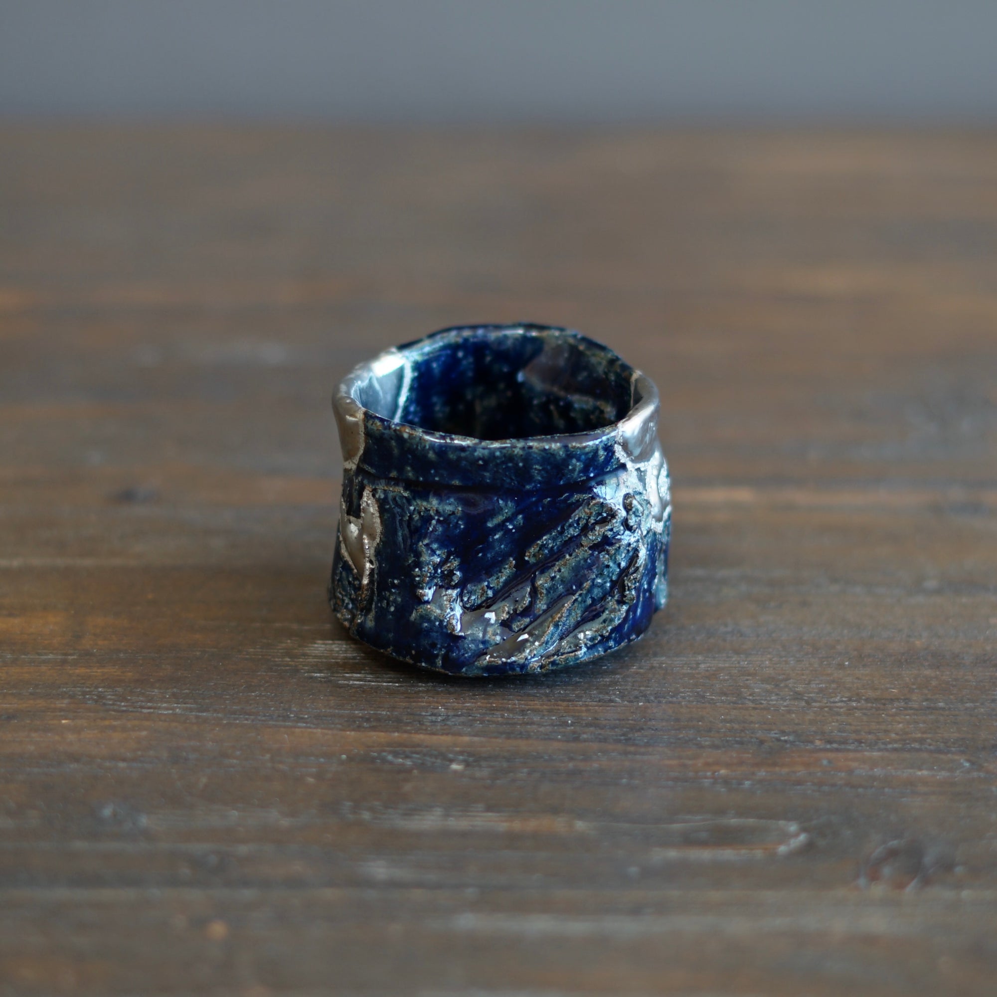 Gilded Ocean GUINOMI Sake Cup #HT441