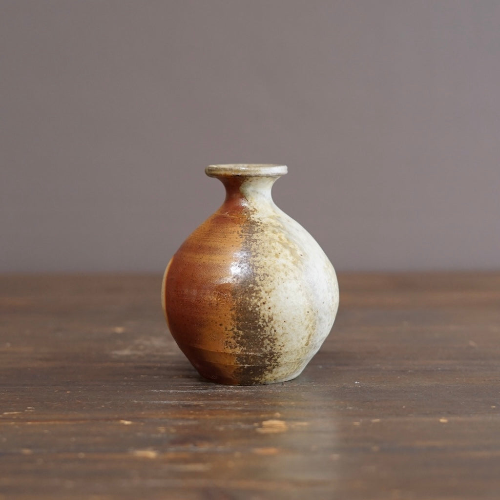 Wood Fired Bottle Vase #LR73A