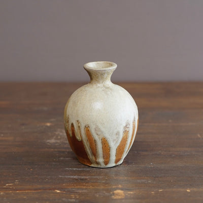 Wood Fired Bottle Vase #LR73B