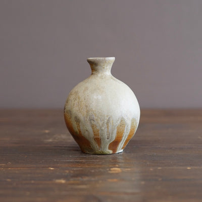 Wood Fired Bottle Vase #LR73C