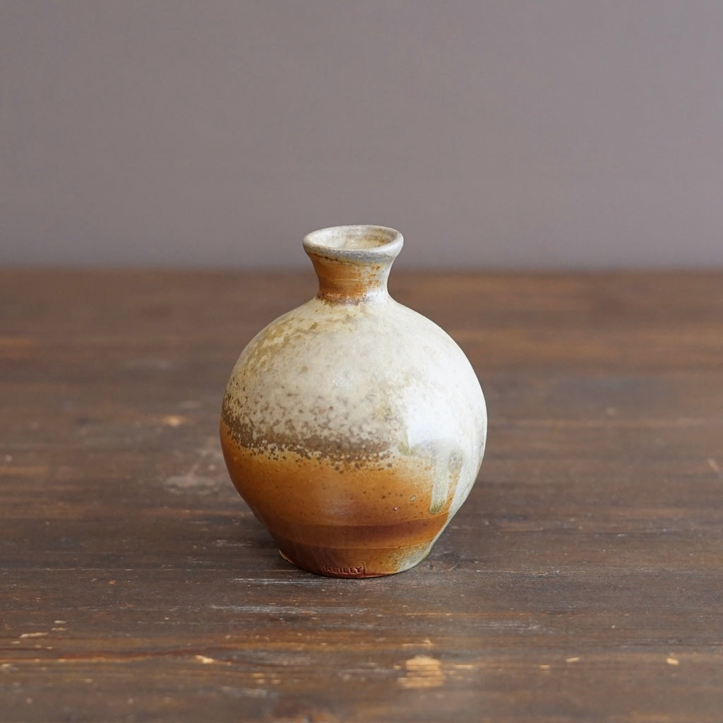 Wood Fired Bottle Vase #LR73C
