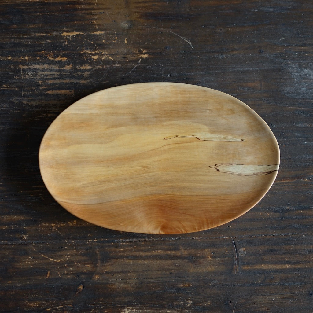 Hand Carved Oval Serving Platter #YT32