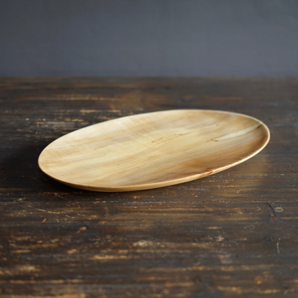 Hand Carved Oval Serving Platter #YT32