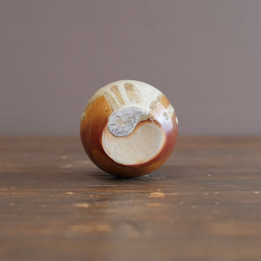 Wood Fired Bottle Vase #LR73D