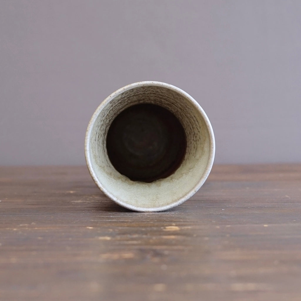Wood Fired Flower Vase #LR75