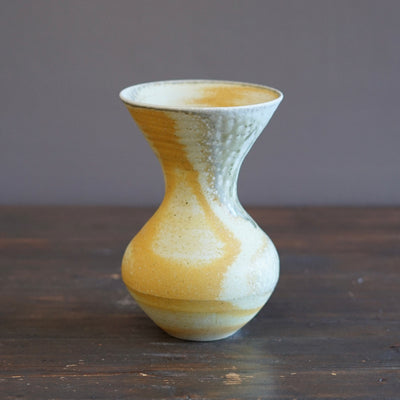 Soda Fired Flower Vase #LR77A