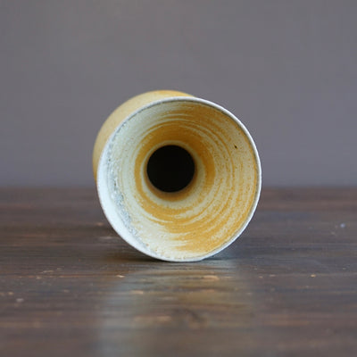 Soda Fired Flower Vase #LR77A