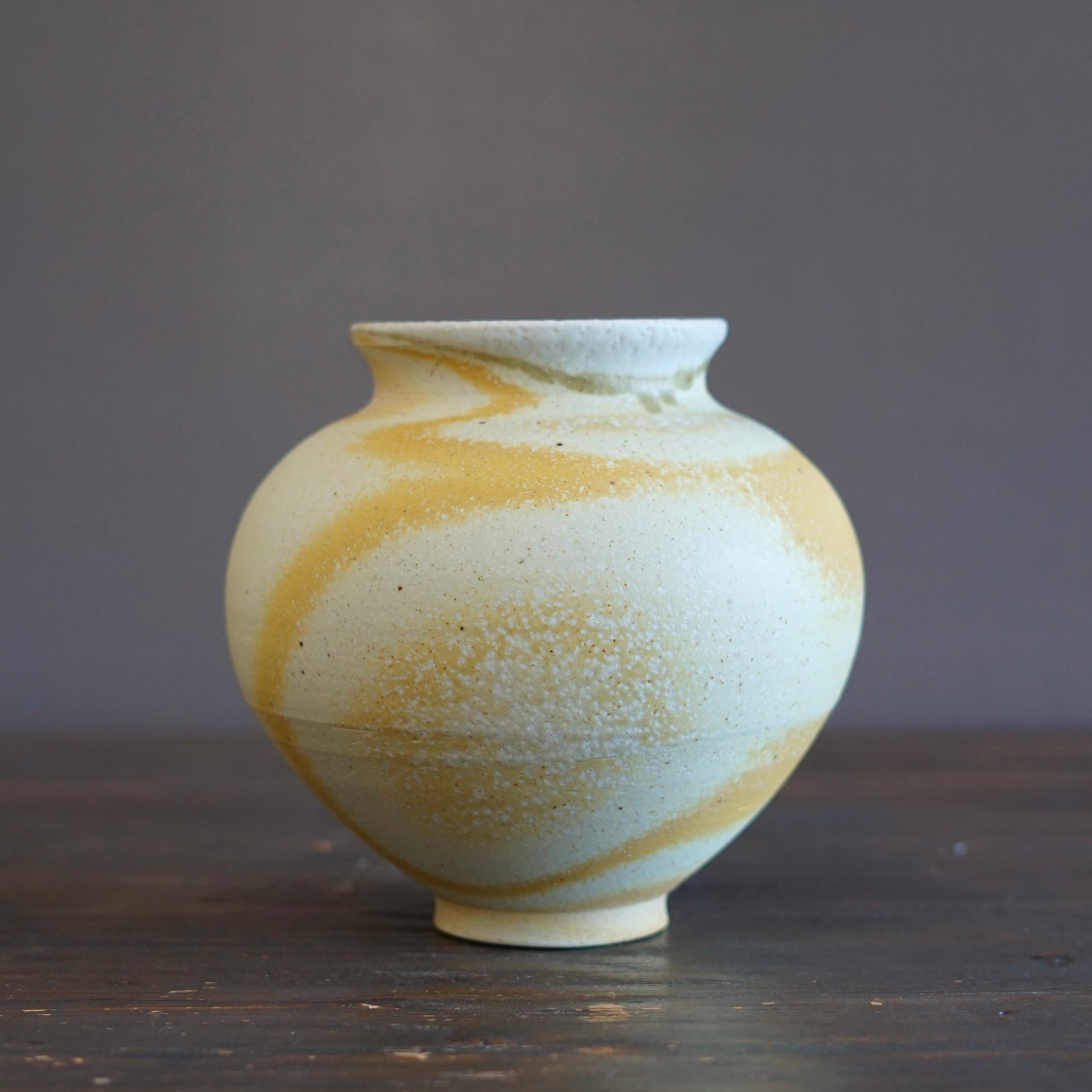 Soda Fired Jar #LR78