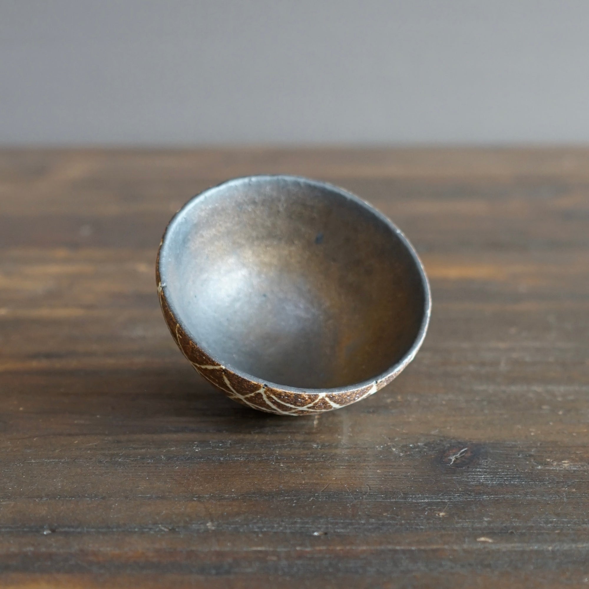 Geometric Inlay GUINOMI Sake Cup #OMT97D