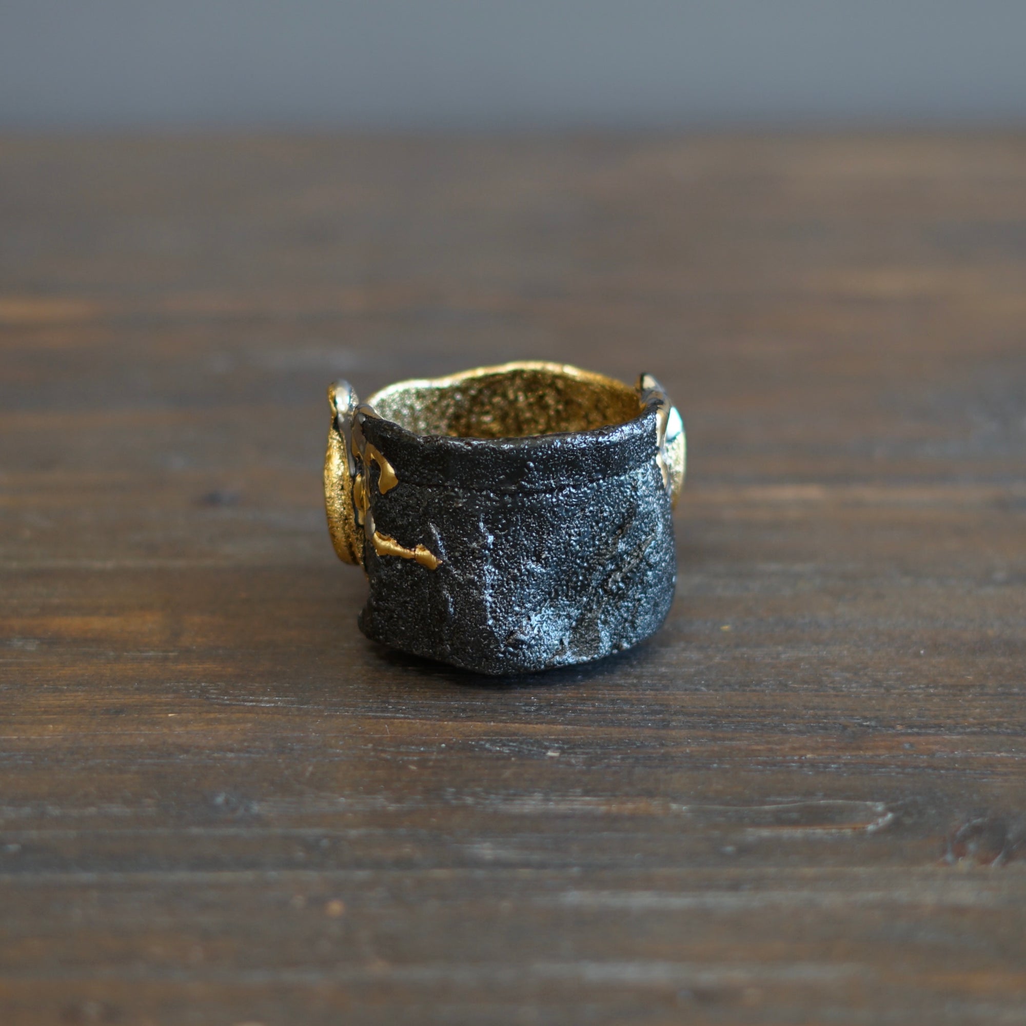 Gilded Snake GUINOMI Sake Cup #HT449
