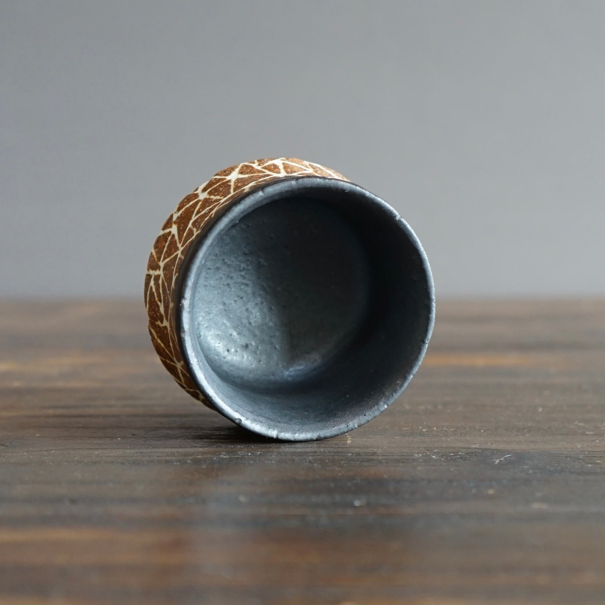Geometric Inlay GUINOMI Sake Cup #OMT97C
