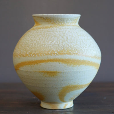 Soda Fired Large Jar #LR79