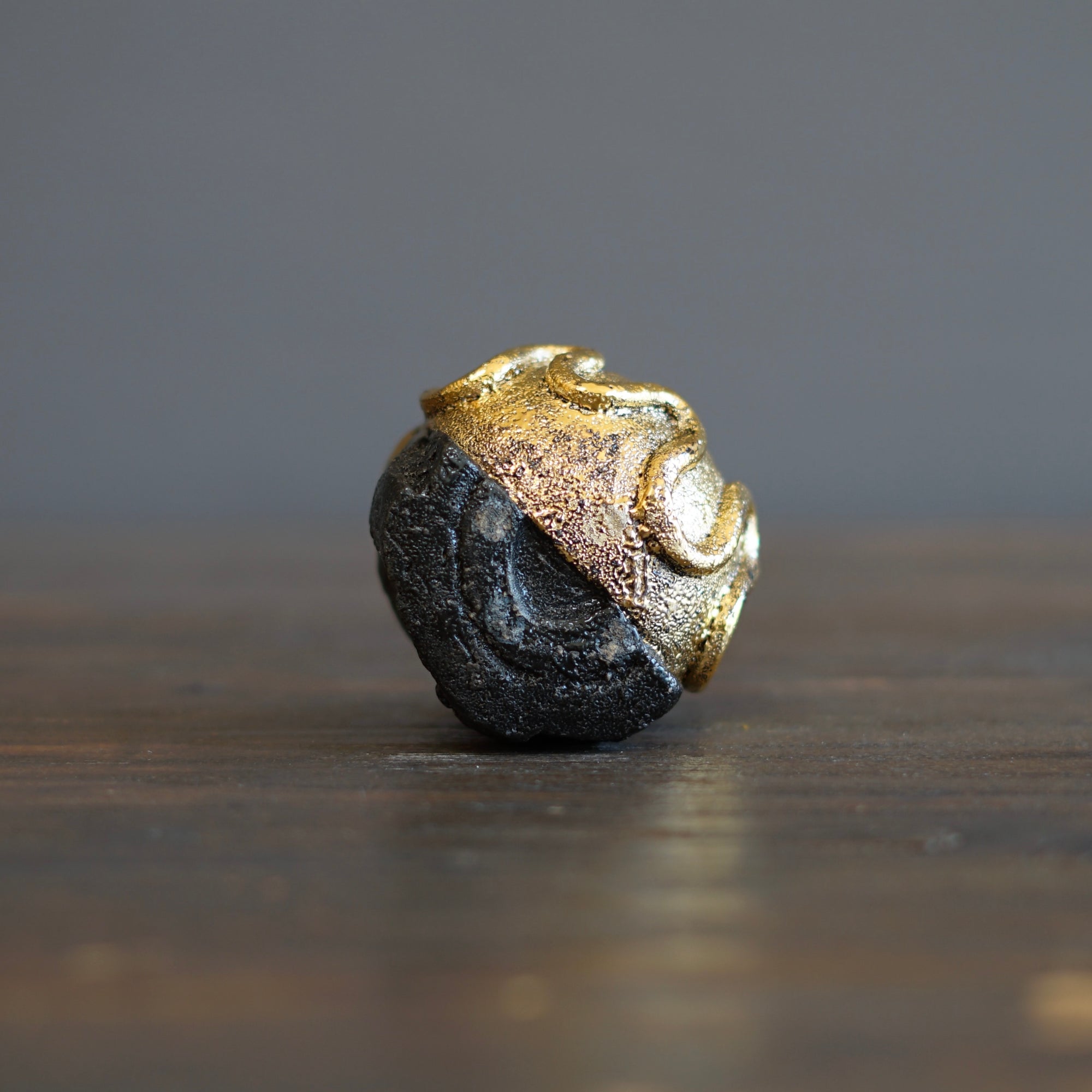 Gilded Snake GUINOMI Sake Cup #HT449