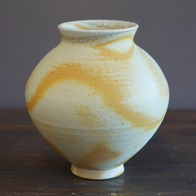 Soda Fired Large Jar #LR79
