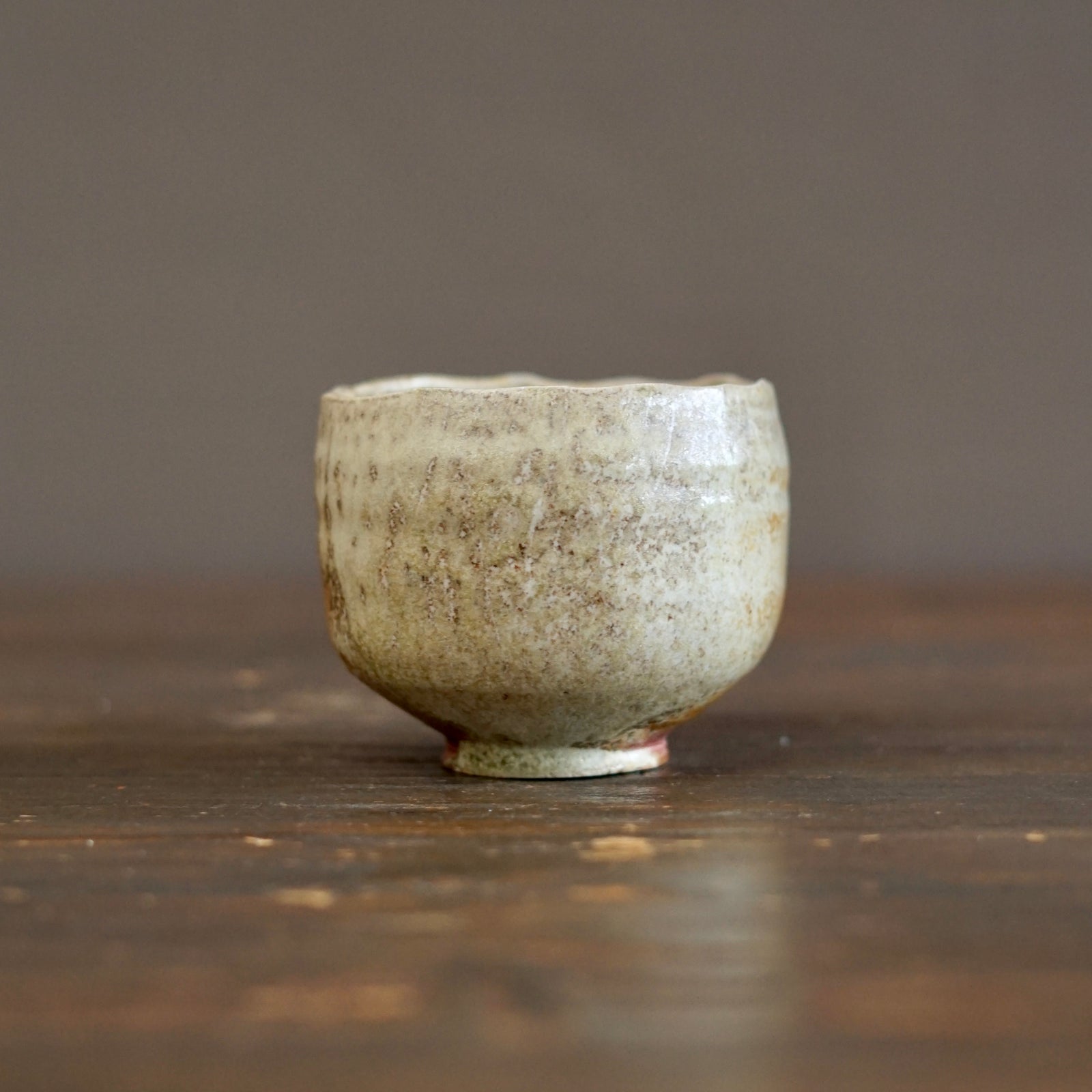 Wood Fired Tea Bowl #LR72B
