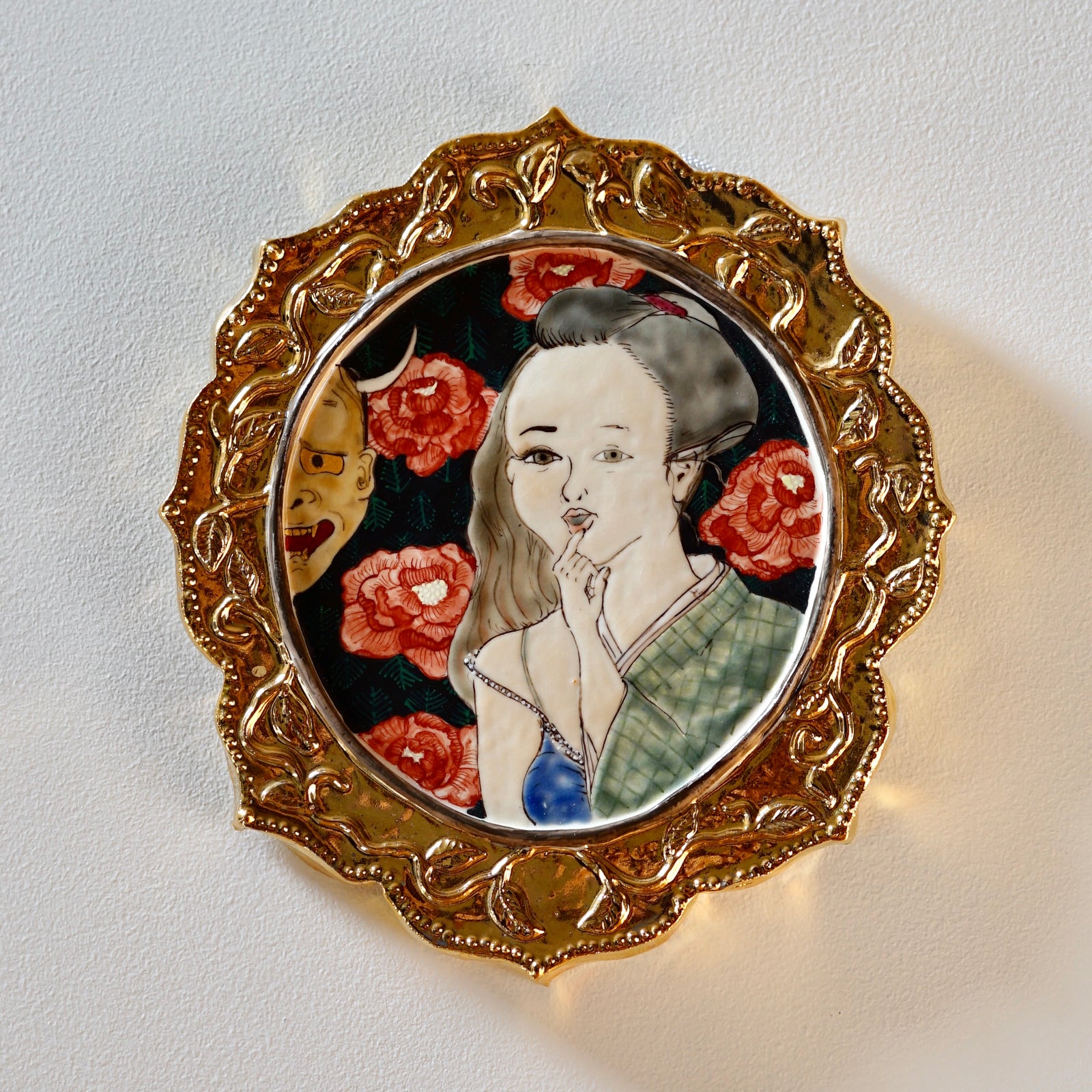 Woman Getting Ready Portrait #MA109