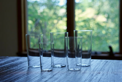 Thin Glass Tumbler 12 oz set of 6