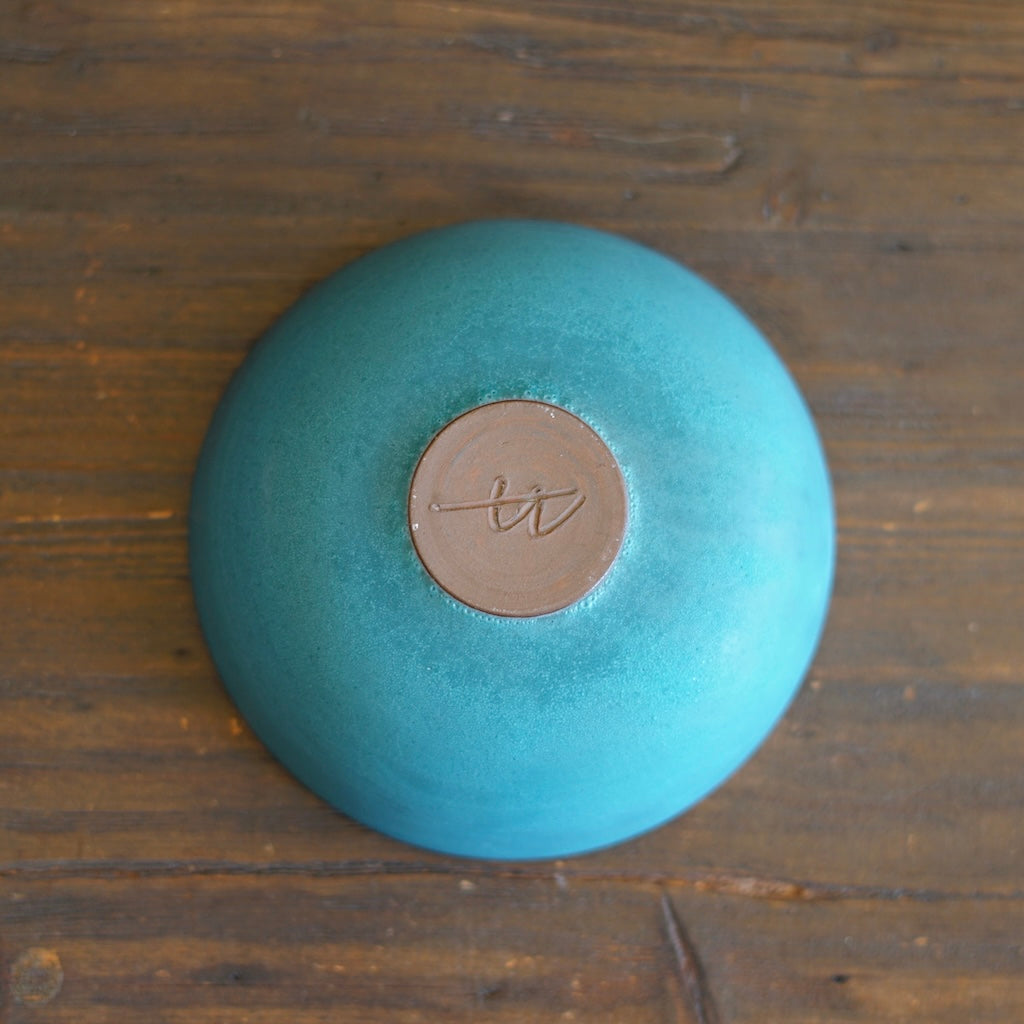 Medium Blue Bowl #KT128F