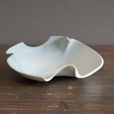 Sea Foam Wave Plate Large #KY119