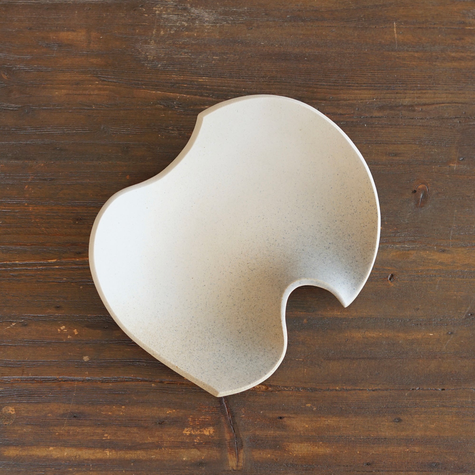 Sea Foam Wave Plate Small #KY121B
