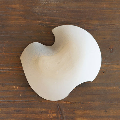 Sea Foam Wave Plate Small #KY121B