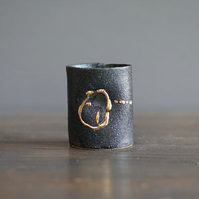 Gilded Earth YUNOMI Tea Cup #HT473D