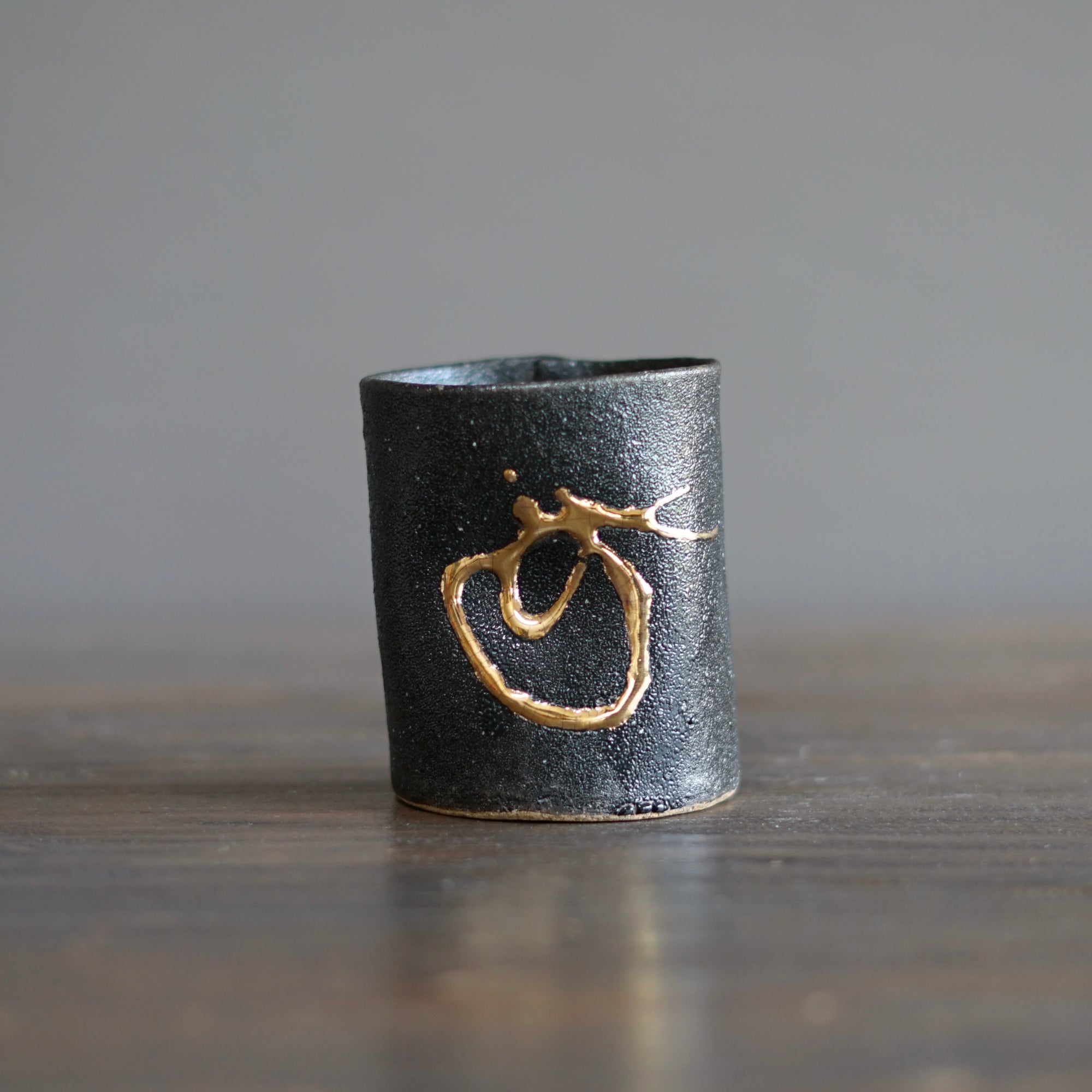 Gilded Earth YUNOMI Tea Cup #HT473E