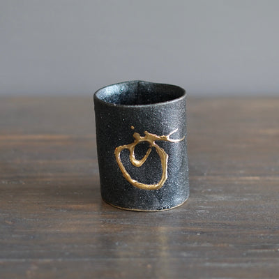 Gilded Earth YUNOMI Tea Cup #HT473E