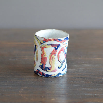 Rainbow YUNOMI Tea Cup #HT472A