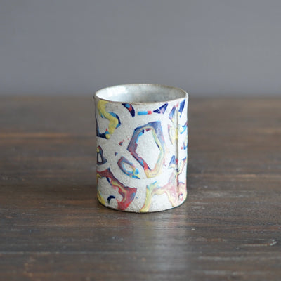 Rainbow YUNOMI Tea Cup #HT472C