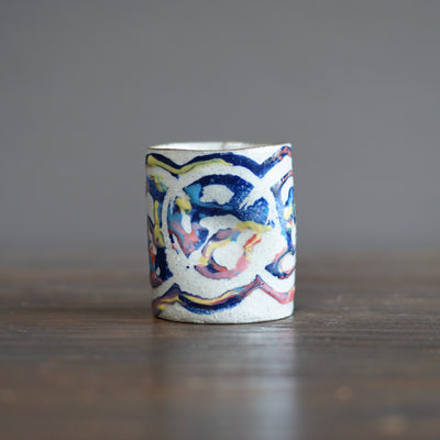 Rainbow YUNOMI Tea Cup #HT472D