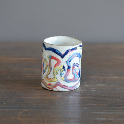 Rainbow YUNOMI Tea Cup #HT472D