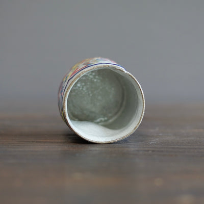 Rainbow YUNOMI Tea Cup #HT472D