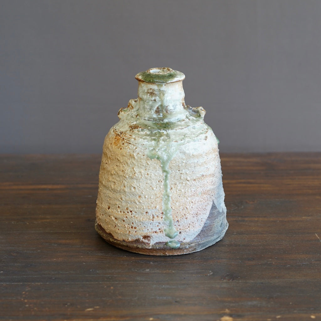 Wood Fired Flower Vase #FQ731A