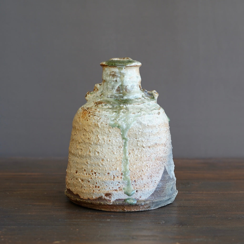 Wood Fired Flower Vase #FQ731A