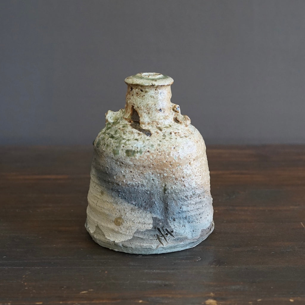 Wood Fired Flower Vase #FQ731A