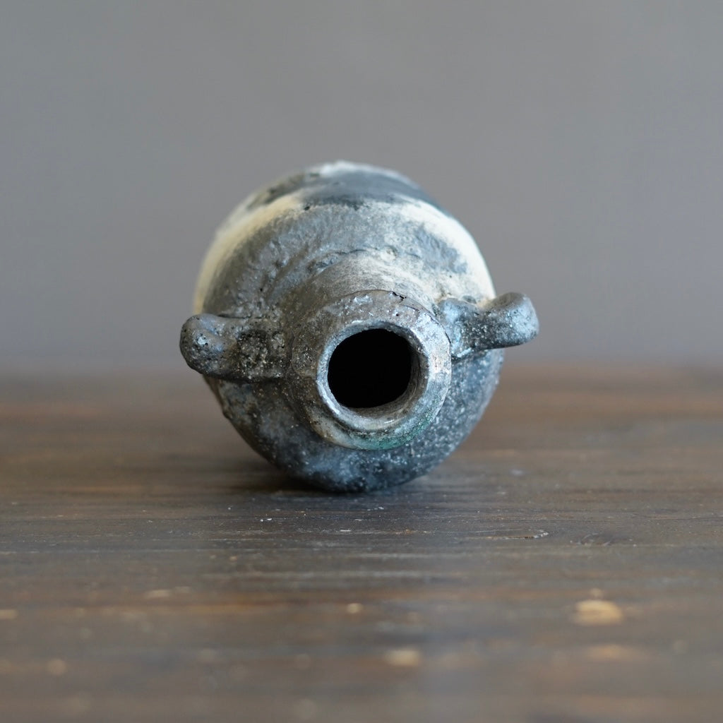 Wood Fired Flower Vase #FQ731C