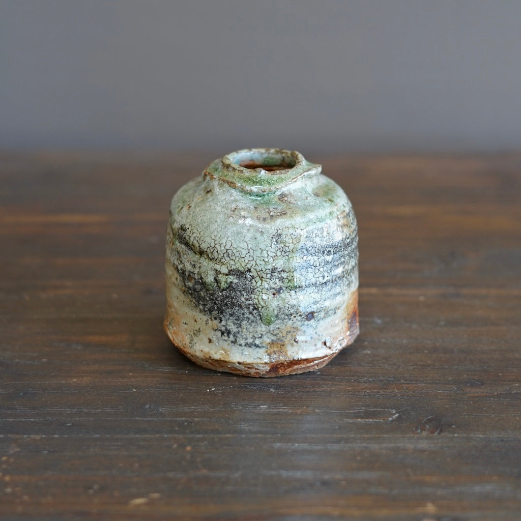 Wood Fired Flower Vase #FQ731D