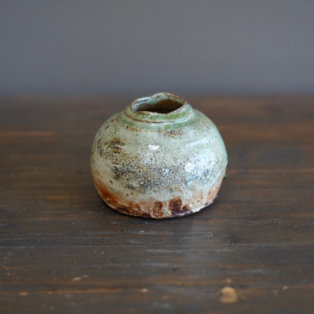 Wood Fired Flower Vase #FQ731F