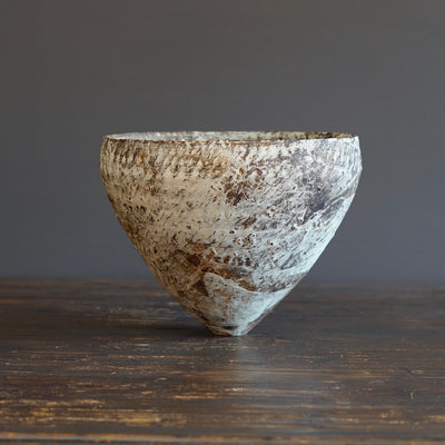 Hand Coiled Large Flower Vase #AK001