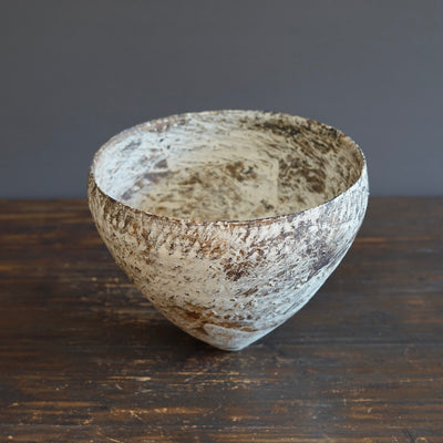 Hand Coiled Large Flower Vase #AK001