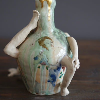 Wiggly Limbs Jungle Renaissance Flower Vase #MA111