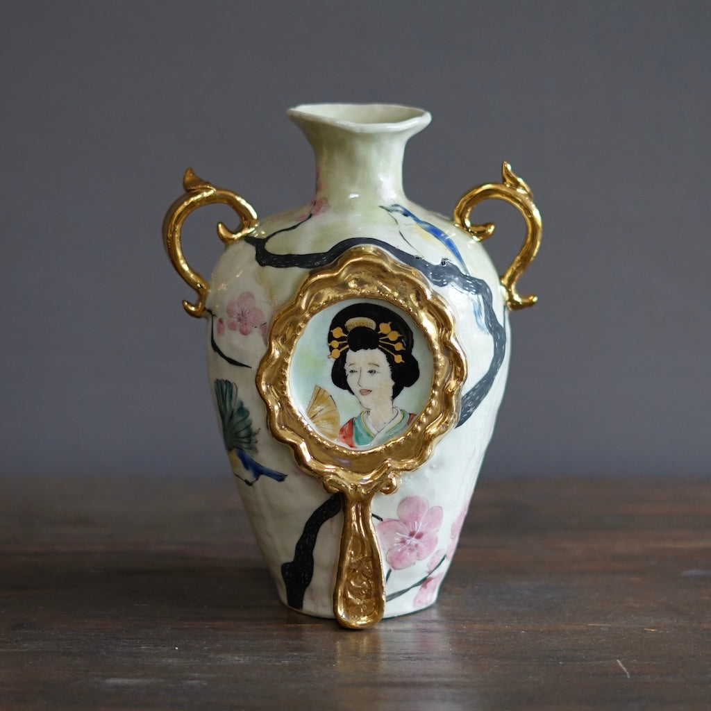 Magic Mirror Flower Vase #MA110