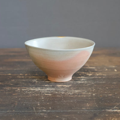 Wood Fired Porcelain Rice Bowl #GS8