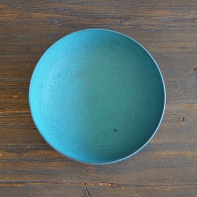 Blue Shallow Bowl #KT123B