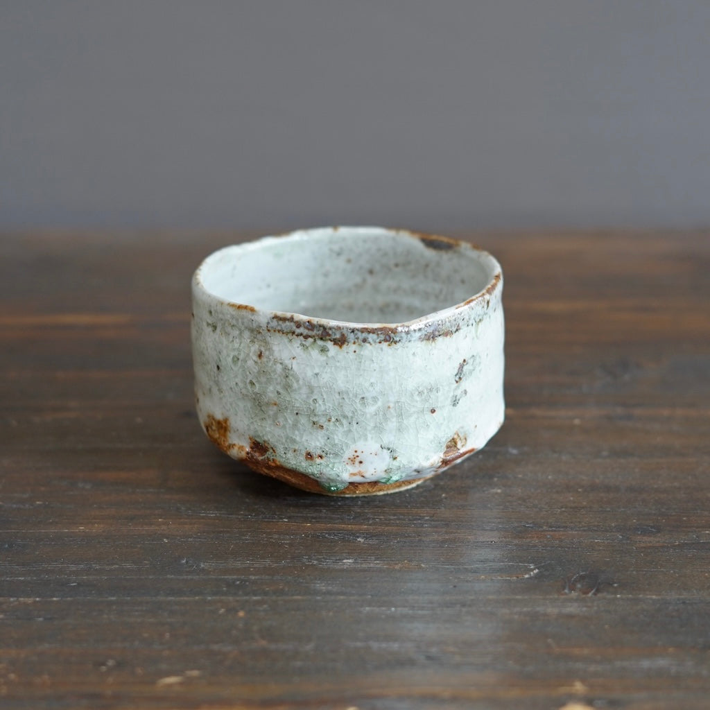 Wood Fired Tea Bowl #FQ724A