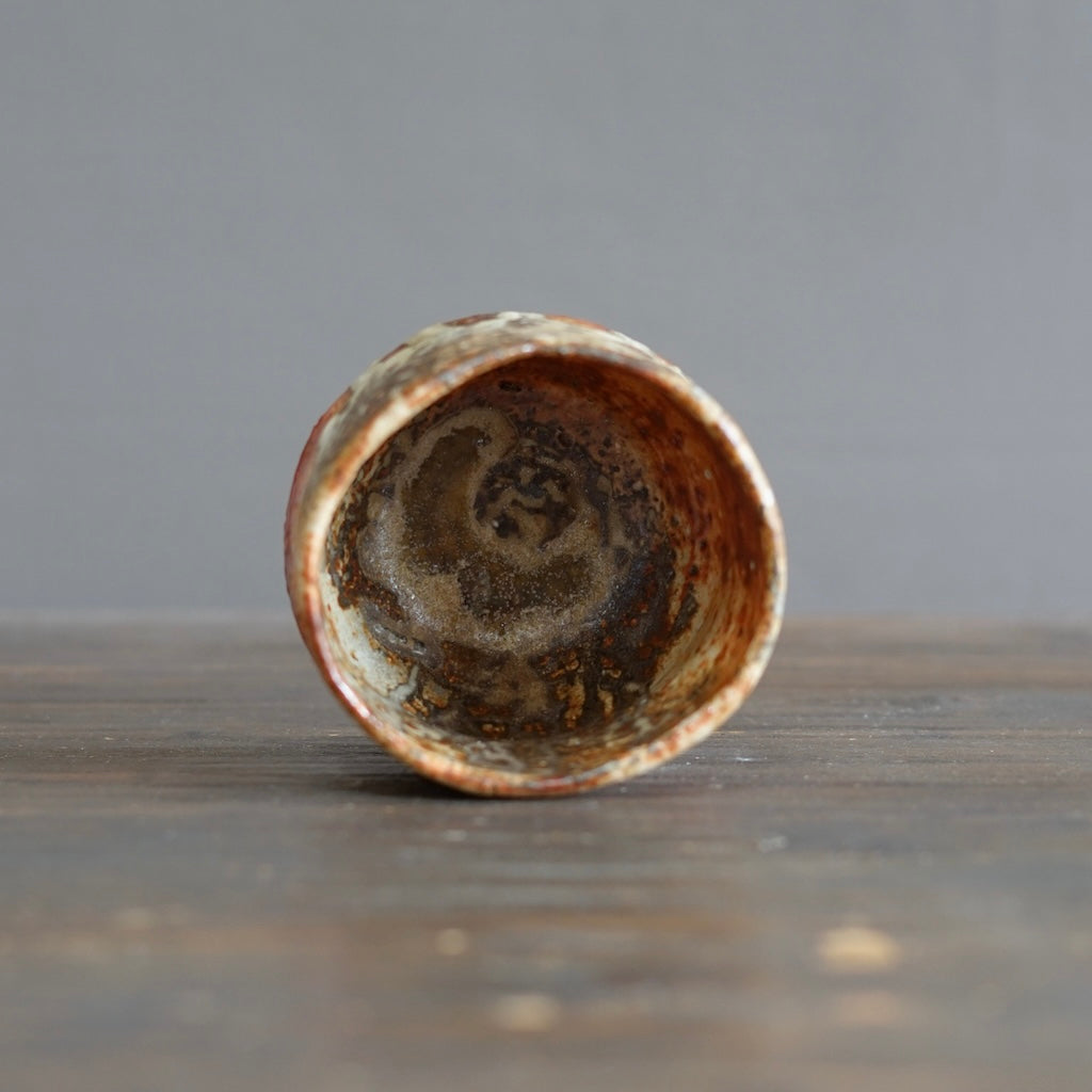 Wood Fired Tea Bowl #FQ724B