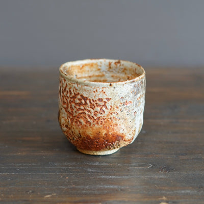 Wood Fired Tea Bowl #FQ724C
